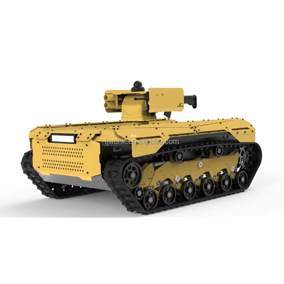 MAX. Load 500kg Remote Control Rubber Track Undercarriage Platform for Inspection and Firefighting