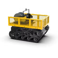 OEM Tracked Platform Robot Explosion-Proof EXDII T4 Rubber Track Tank Robot Chassis for Fire Fighting Robot