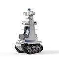 100kg Payload All Terrain Rubber Steel Crawler Tank Tracked Undercarriage Unmanned Robot Chassis Platform