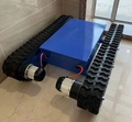 Economical Tracked Rubber Robot Chassis for Small Business Robotics Development Tracked Chassis