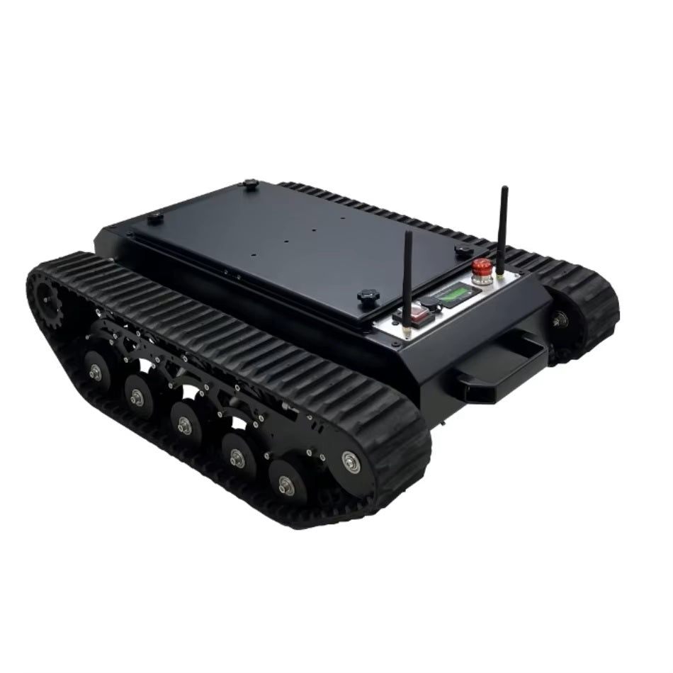 Manufacturer Tracked Chassis Robot Crawler tank Platform High Speed Electric Vehicle Chassis Ros Track Robot