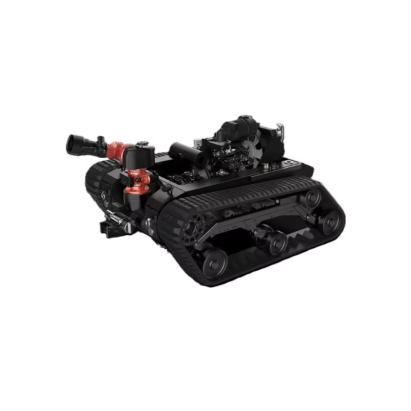 Long Distance Transportation Rubber Tracks Chassis Robot with Perfect Fuel Power and Hydraulic System