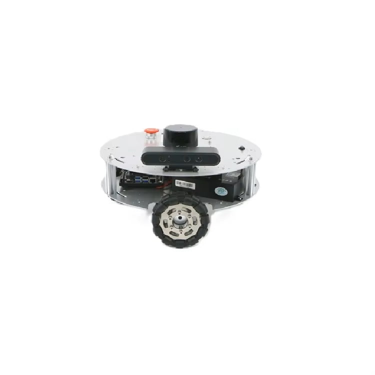 Newest Omni-directional Wheeled Robot Platform Mini Robot Chassis Unmanned Ground Vehicle Delivery