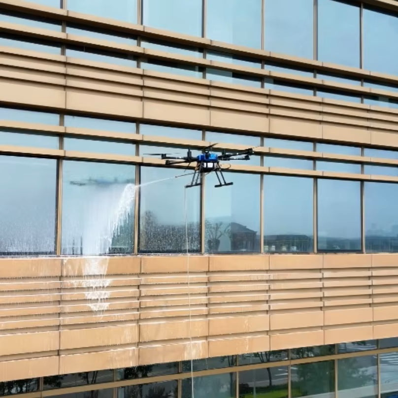 Industry Machine Cleaning Drone Glass Exterior Wall Manufacturers High -pressure Cleaning Photovoltaic Board