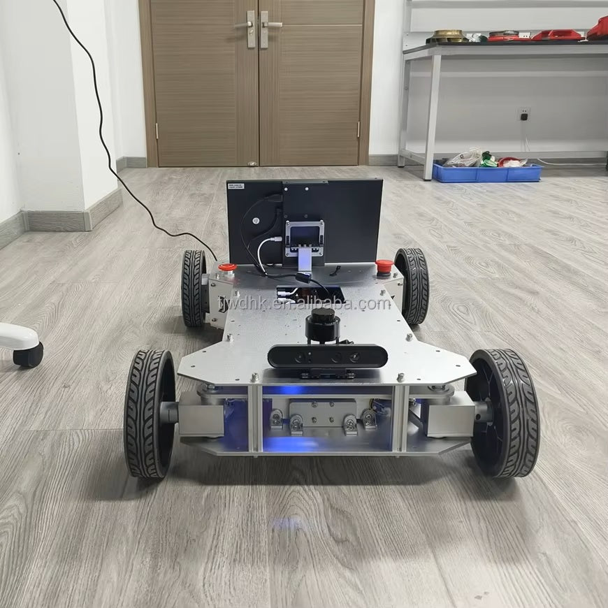 Chinese New Industrial Robots Wheeled Ackermann Chassis for Gear Construction Motor Farm Retail Industries