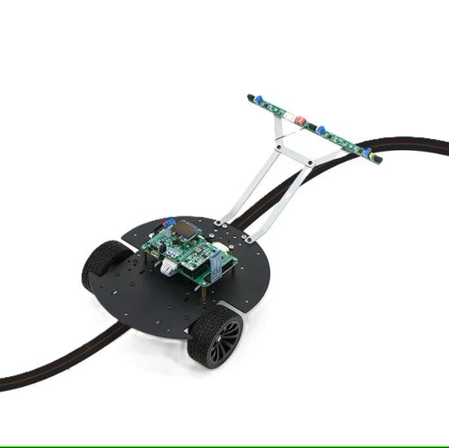 Advanced 4WD Customizable Robot Car Chassis for ROS Applications in Engineering Projects