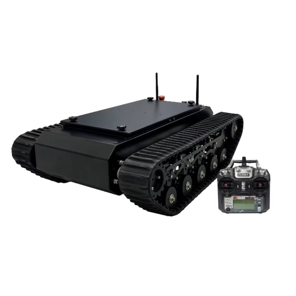 Factory Price Tracked Chassis Robot Smart Remote Control Steel Rubber Track Chassis Crawler Tracked Chassis