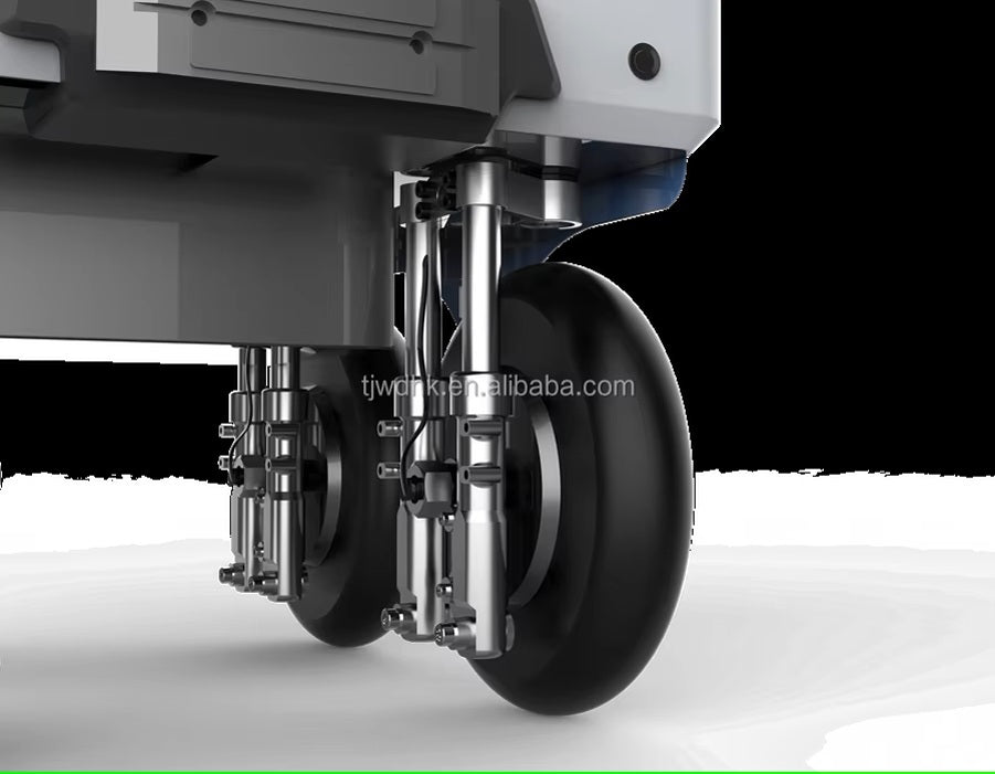 Professional Manufacturer All Terrain Tracked Robot Chassis Flexible Four Wheel Four Turn Shock-absorbing Chassis