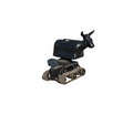 Hot Sale Tracked Chassis Rubber Construction Machinery Farm Motor for Various Terrains Tracked Chassis Rubber Track Bearing Type