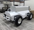 Hot-selling 4WD Suspension Smart Car Inspection Robot Wire Chassis Automatic Driving Ros Robot Ackermann Front Steering Robot Chassis