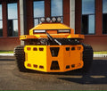 Perfect Fuel Power and Hydraulic System Long Distance Transportation Rubber Tracks Chassis Robot for Fire-fighting