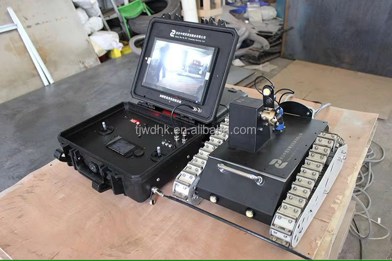 Manufacturer Professional Small Size Robot Chassis Climbing Wall Magnetic Crawler Rc Petrol Platform