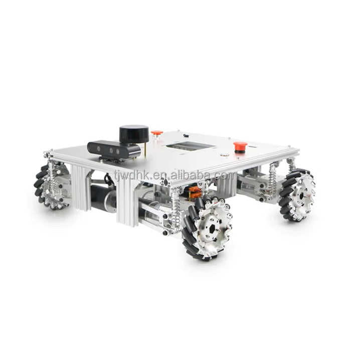 Cheaper Price Robot Chassis with Mecanum Wheel,Lidar and 3D Depth Camera Ackerman Robot Chassis