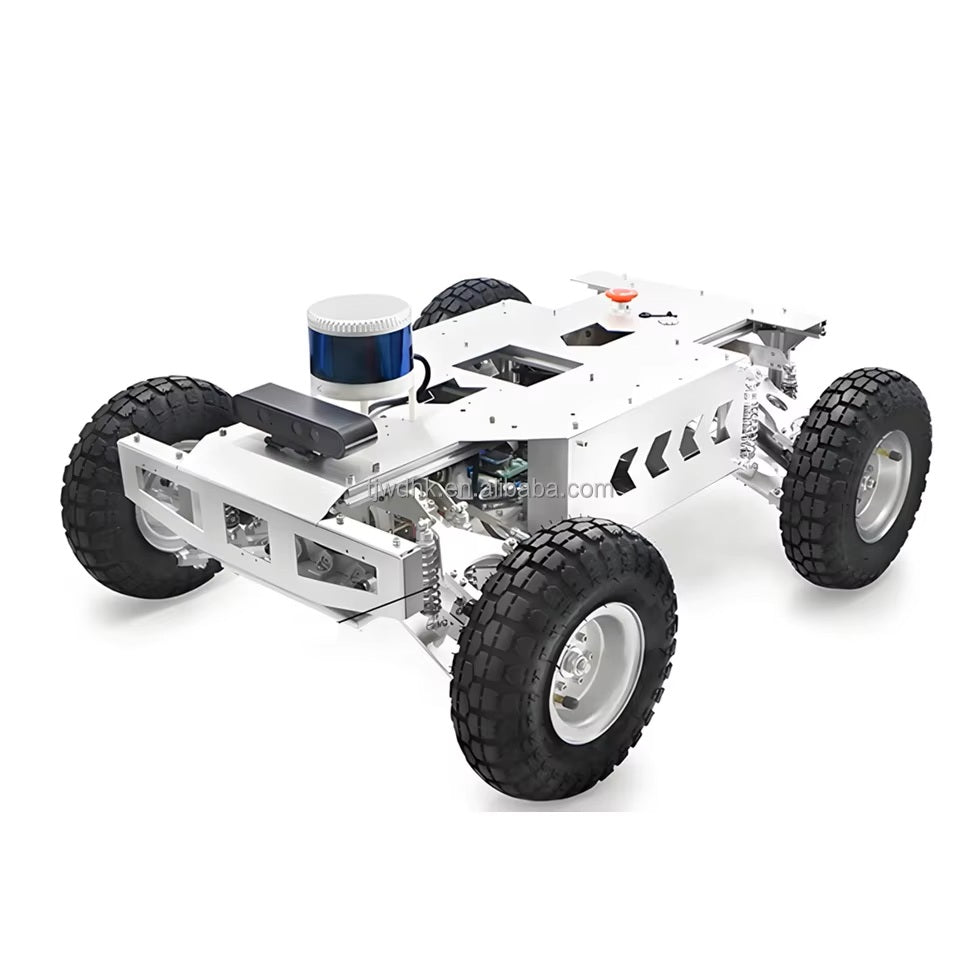 Industrial Platform Robot Chassis UGV Mobile Robot Car With Ackermann Steering Drive by Wire Robot Chassis Platform