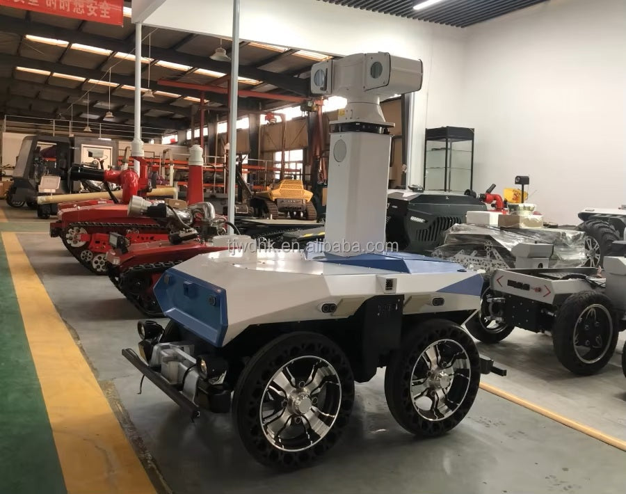 Design Load 100kg All Terrain Robot Platform Wheeled Stair Climbing Robot Chassis Platform