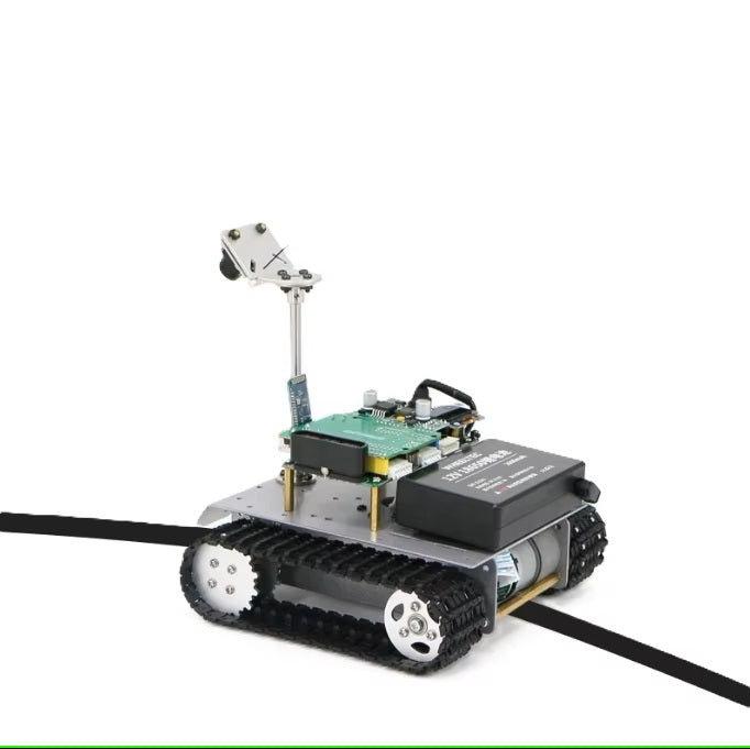 Innovative 4WD Robot Car Chassis for ROS Customizable Engineering and Construction Solutions