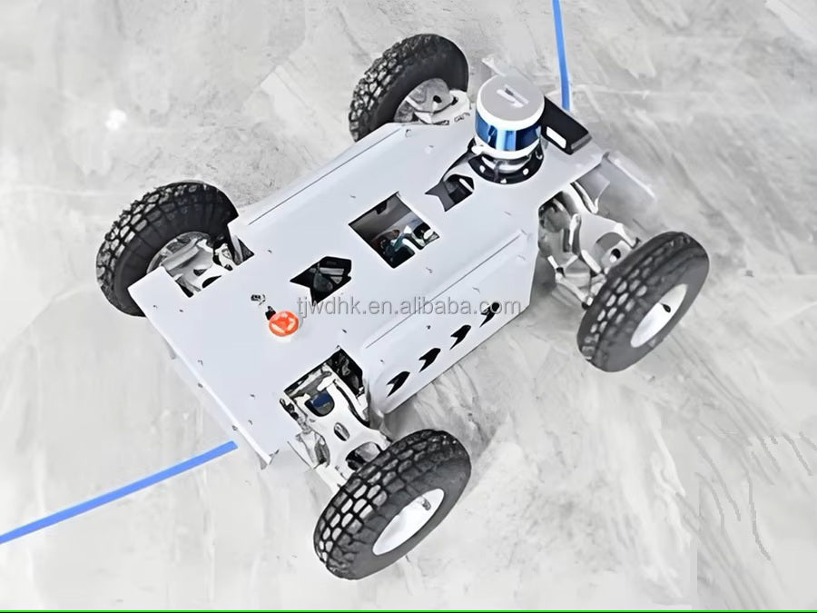 Industrial Platform Robot Chassis UGV Mobile Robot Car With Ackermann Steering Drive by Wire Robot Chassis Platform