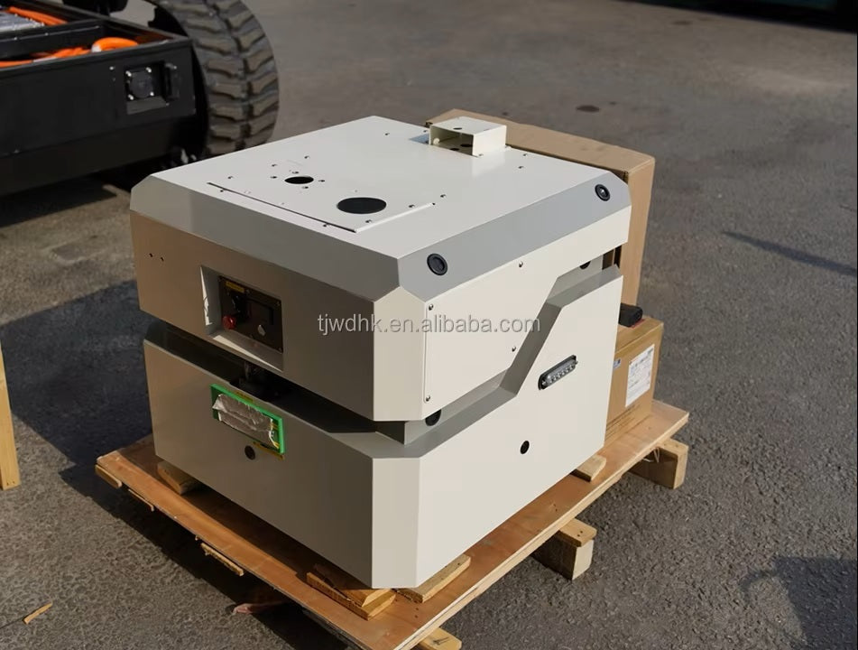 Hot Selling Autonomous Transportation Robot Flexible Four Wheel Four Turn Shock-absorbing Chassis