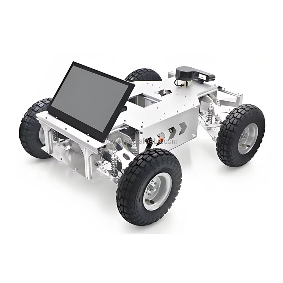 Cheaper Price Robot Chassis with Mecanum Wheel,Lidar and 3D Depth Camera Ackerman Robot Chassis