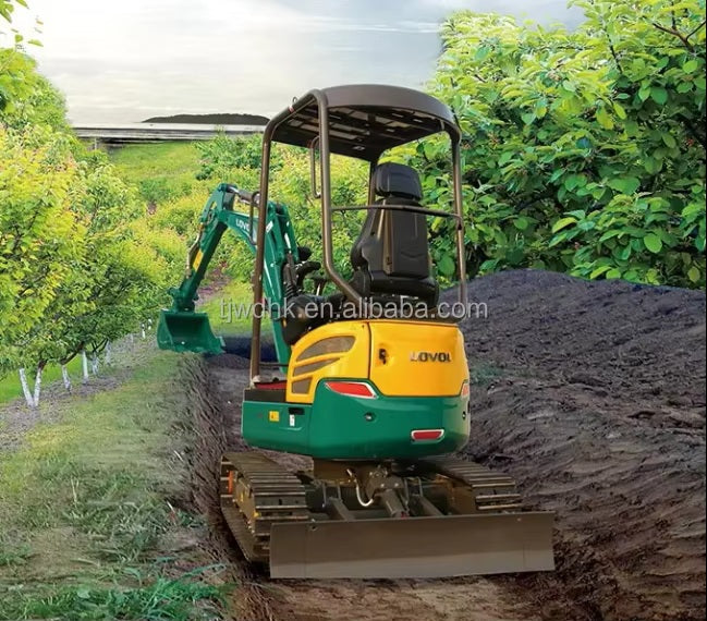 Excellent Performance 1.8 Tons Mini Crawler Excavator with High Working Efficiency Crawler Mini Excavator