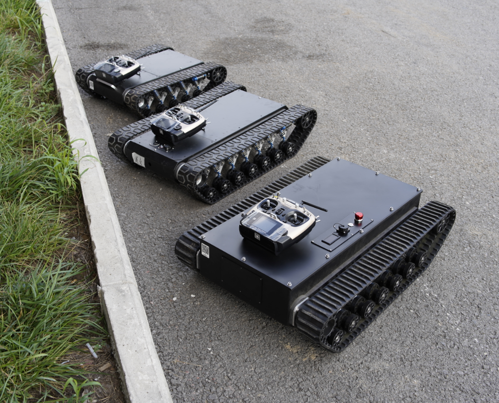 High Quality Tracked Robot Chassis Customized Chassis for All Terrain Small Tracked Chassis