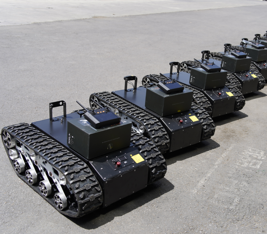 Universal Tracked Chassis with A Load Capacity of 100KG Tracked Robot Chassis